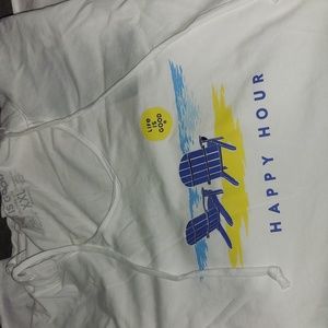 Life is Good lightweight hooded long sleeve shirt